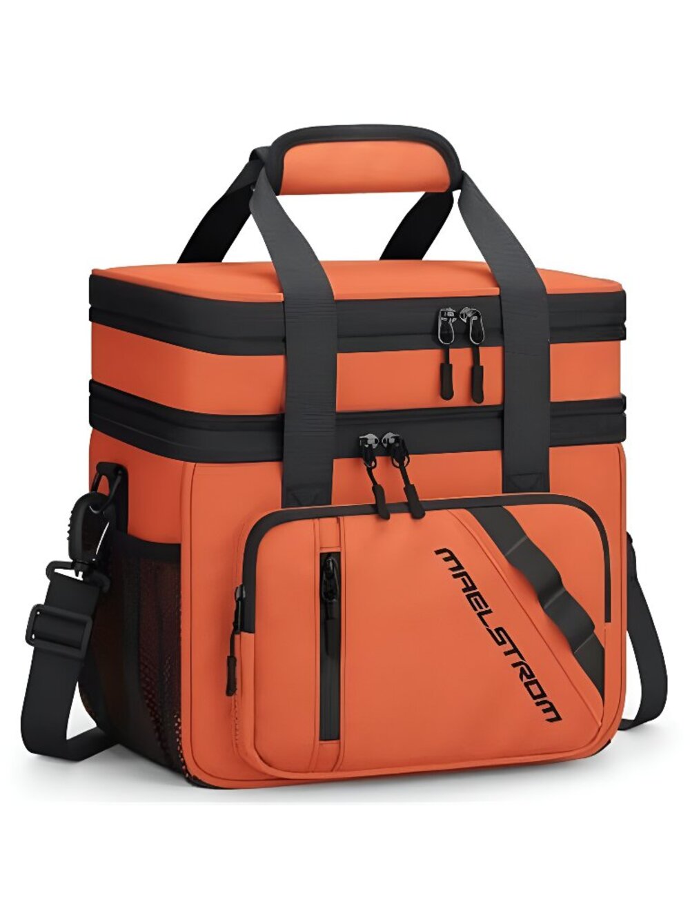 Lunch Box, 20L Insulated Lunch Bag for Men Women, Expandable Double Deck